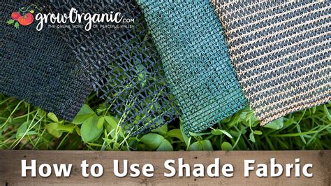 how to use shade fabric